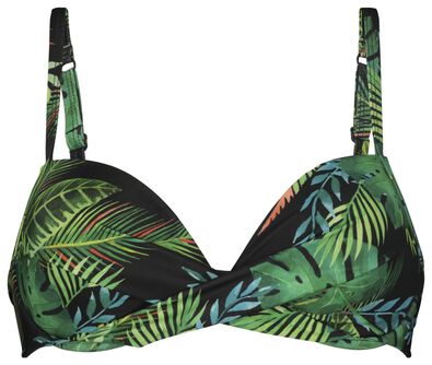 haut de bikini femme avec armature bonnet B-E - fleur vert - 1000022866 - HEMA