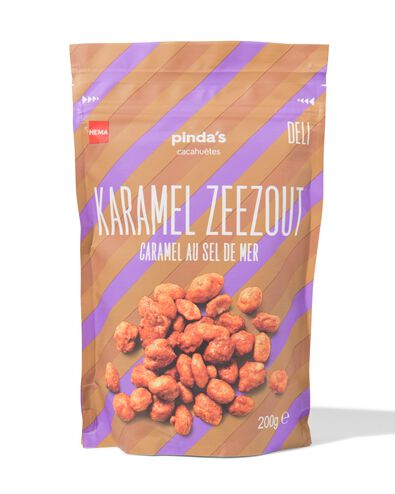 cacahu&egrave;tes enrob&eacute;es caramel sel de mer 200 g - 10650312 - HEMA