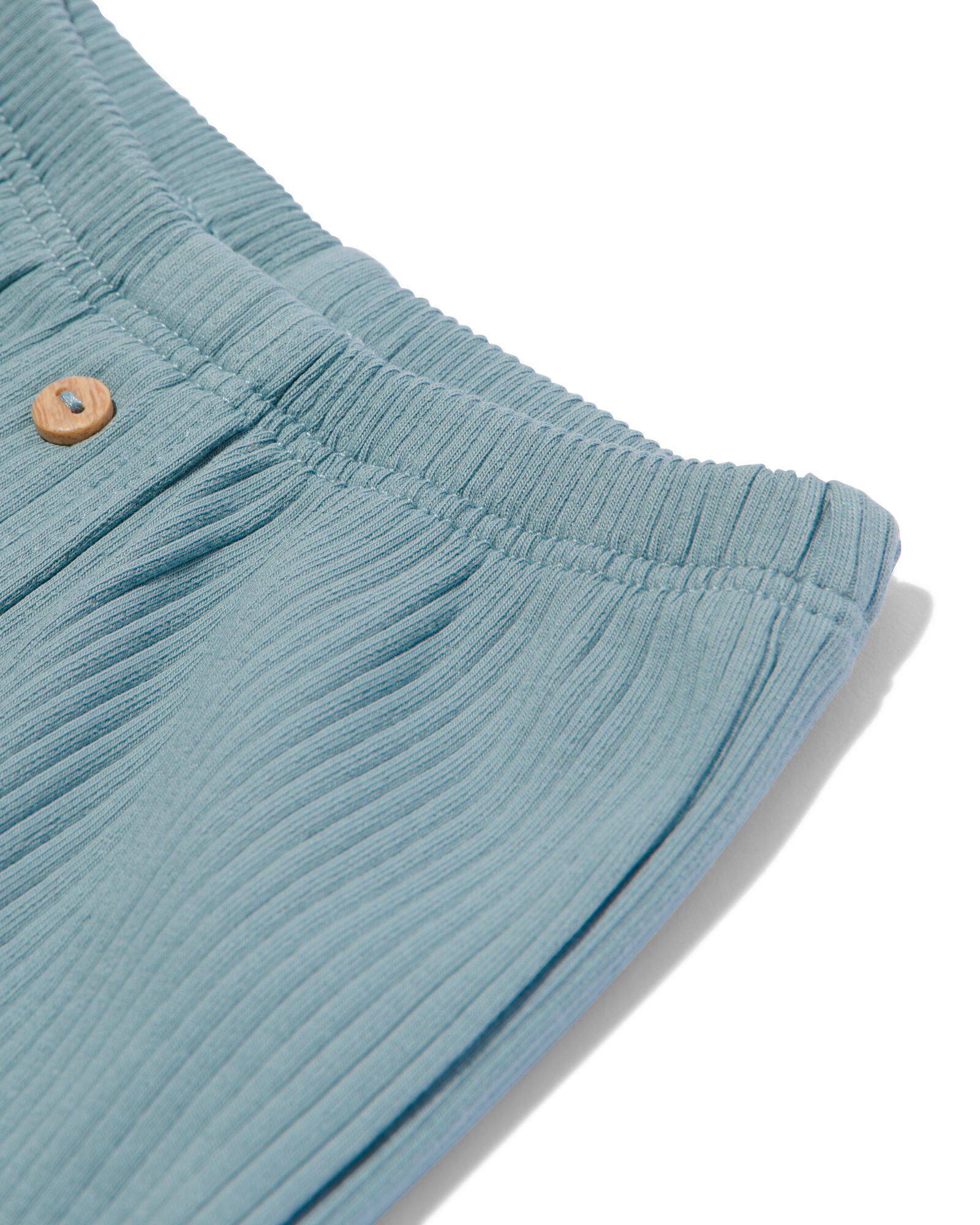 pantalon nouveau-né - côtelé bleu - 1000031995 - HEMA