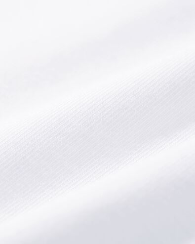 2 t-shirts pour enfant - coton bio blanc 122/128 - 30729413 - HEMA