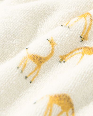 combinaison nouveau-n&eacute; tissu &eacute;ponge girafe &eacute;cru - 33492910ECRU - HEMA