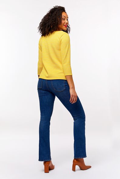 jean femme - modèle shaping fit bleu moyen bleu moyen - 1000022985 - HEMA