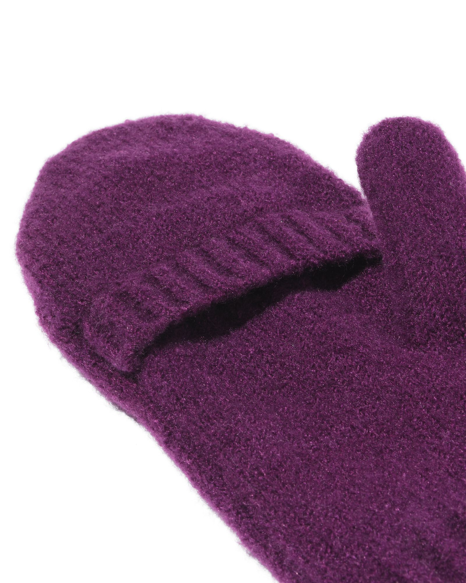 Damenfäustlinge dunkelviolett violett violett - 16451095PURPLE - HEMA