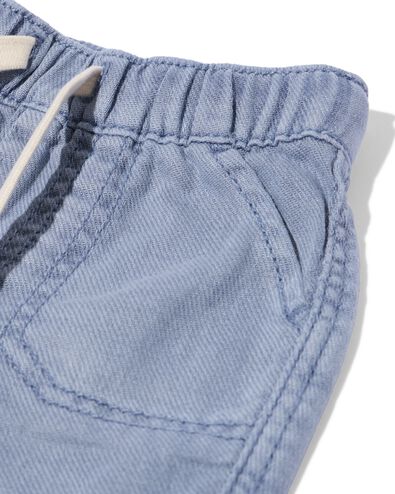 babyshort comfy fit blauw blauw - 33187770BLUE - HEMA