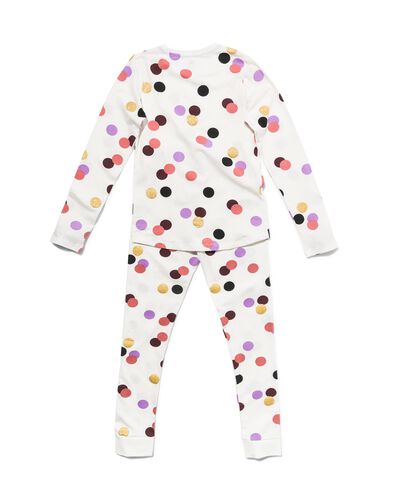 pyjama enfant confetti blanc cassé - 1000024689 - HEMA