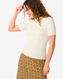 Damen- Pullover Louisa, gerippt weiß XL - 36226154 - HEMA