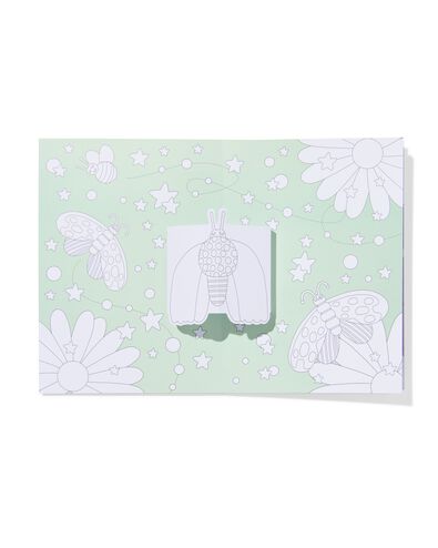 livre de coloriage pop-up A4 imagination - 15900292 - HEMA
