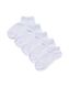 5 paires de socquettes enfant blanc 35/38 - 4379714 - HEMA