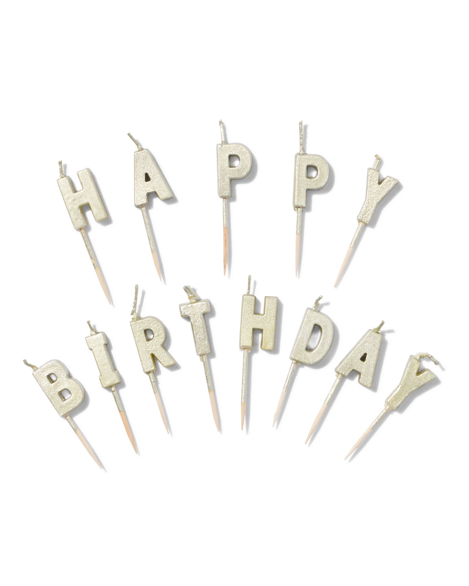 Tortenkerzen &bdquo;Happy Birthday - 14210170 - HEMA