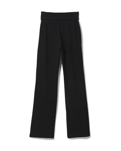 pantalon yoga femme noir XL - 36000187 - HEMA