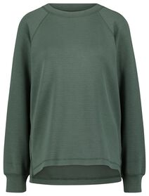dames lounge sweater Nova groen groen - 1000028482 - HEMA