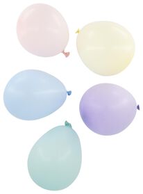 10er-Pack Luftballons, Pastellfarben, 23 cm - 14200305 - HEMA