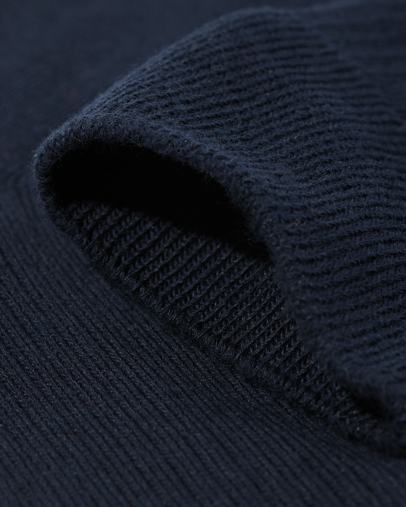 herensokken rib  donkerblauw donkerblauw - 4150555DARKBLUE - HEMA