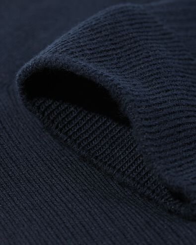 herensokken rib  donkerblauw donkerblauw - 4150555DARKBLUE - HEMA