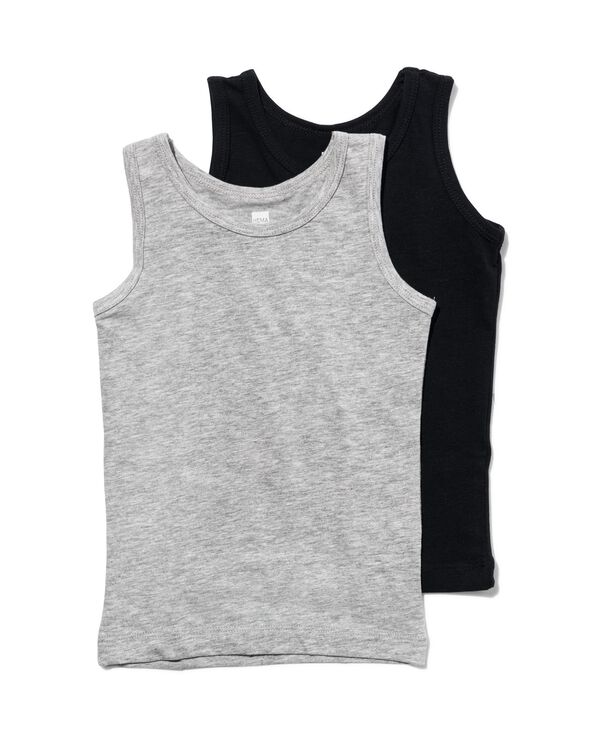 2 d&eacute;bardeurs gar&ccedil;on gris chin&eacute; gris chin&eacute; - 1000001437 - HEMA