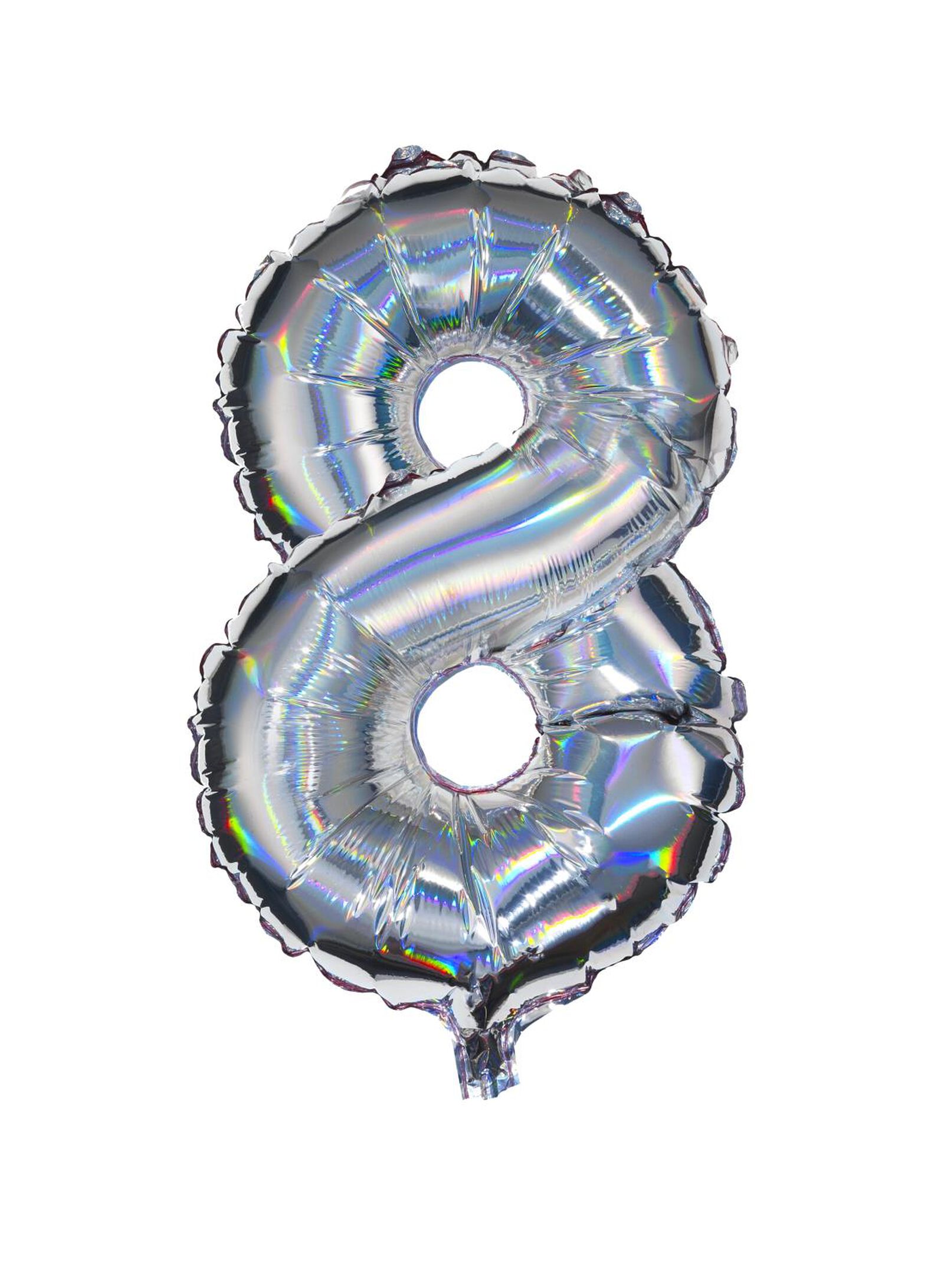 ballon alu chiffre 8 - 1000016267 - HEMA