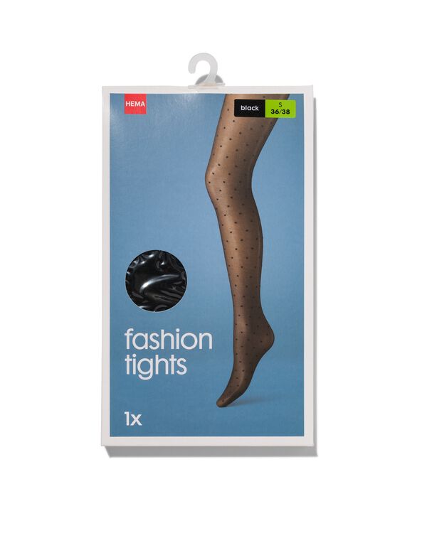 panty zwart zwart - 1000000869 - HEMA