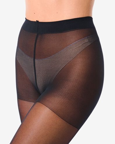 collants anti-filage 40 deniers noir noir - 4060130BLACK - HEMA