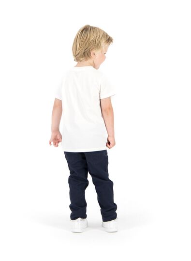 t-shirt enfant blanc blanc - 1000013782 - HEMA