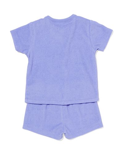 Baby-Pyjama Frottee Lavendel lavendel - 33337740LAVENDER - HEMA