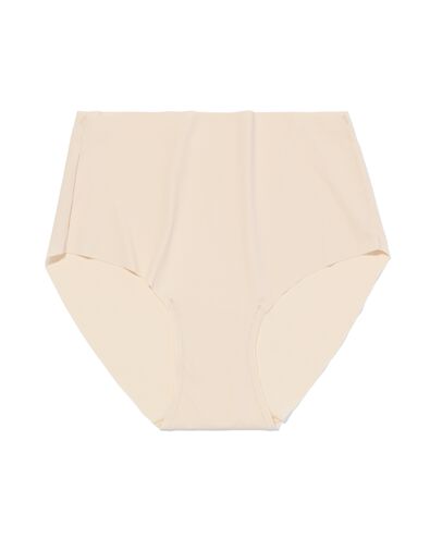dames tailleslip micro rib ultimate comfort naturel - 19602635NATURAL - HEMA