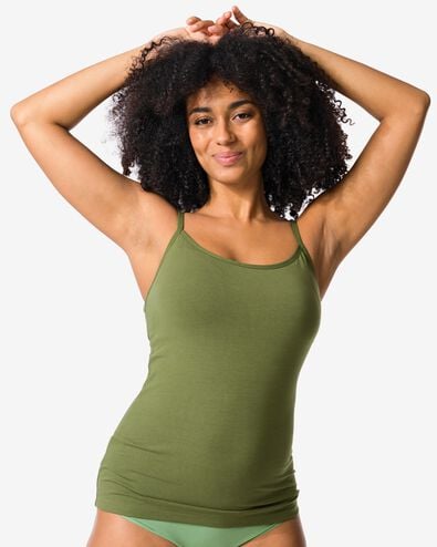 d&eacute;bardeur femme &agrave; bonnets int&eacute;gr&eacute;s vert fonc&eacute; vert fonc&eacute; - 19603444DARKGREEN - HEMA