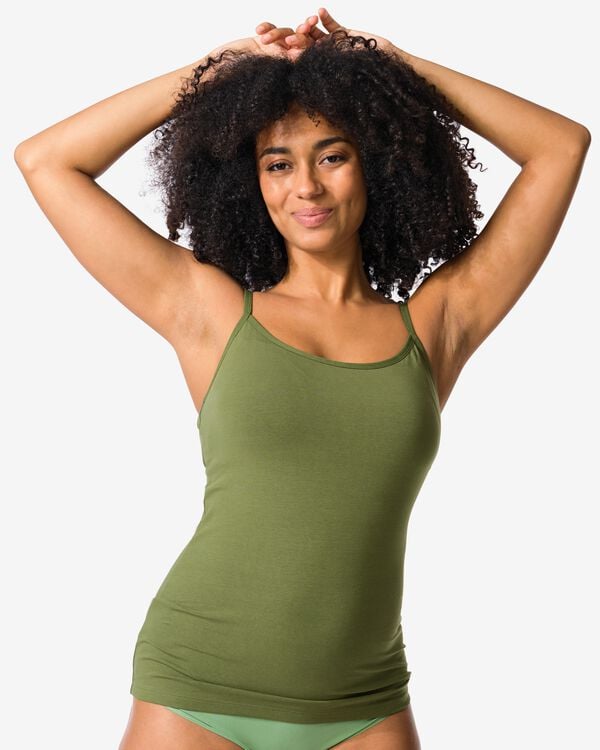 d&eacute;bardeur femme &agrave; bonnets int&eacute;gr&eacute;s vert fonc&eacute; vert fonc&eacute; - 19603444DARKGREEN - HEMA