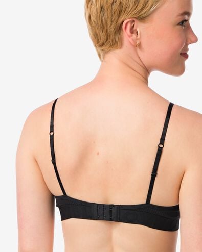 Vorgeformter, b&uuml;gelloser BH schwarz schwarz - 21970715BLACK - HEMA