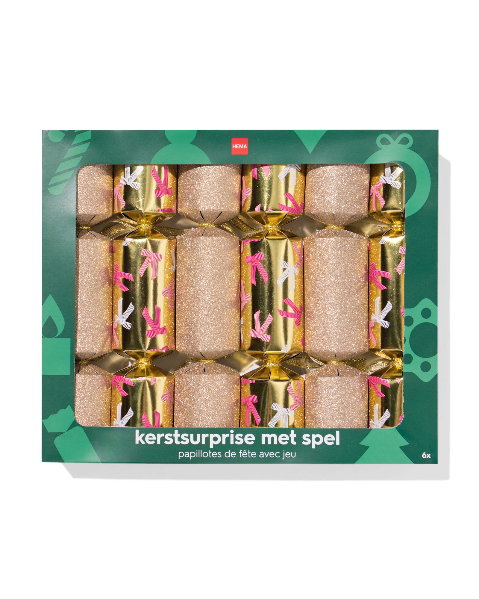 papillotes surprises mini avec jeu &eacute;toiles - 8 pi&egrave;ces - 25610035 - HEMA