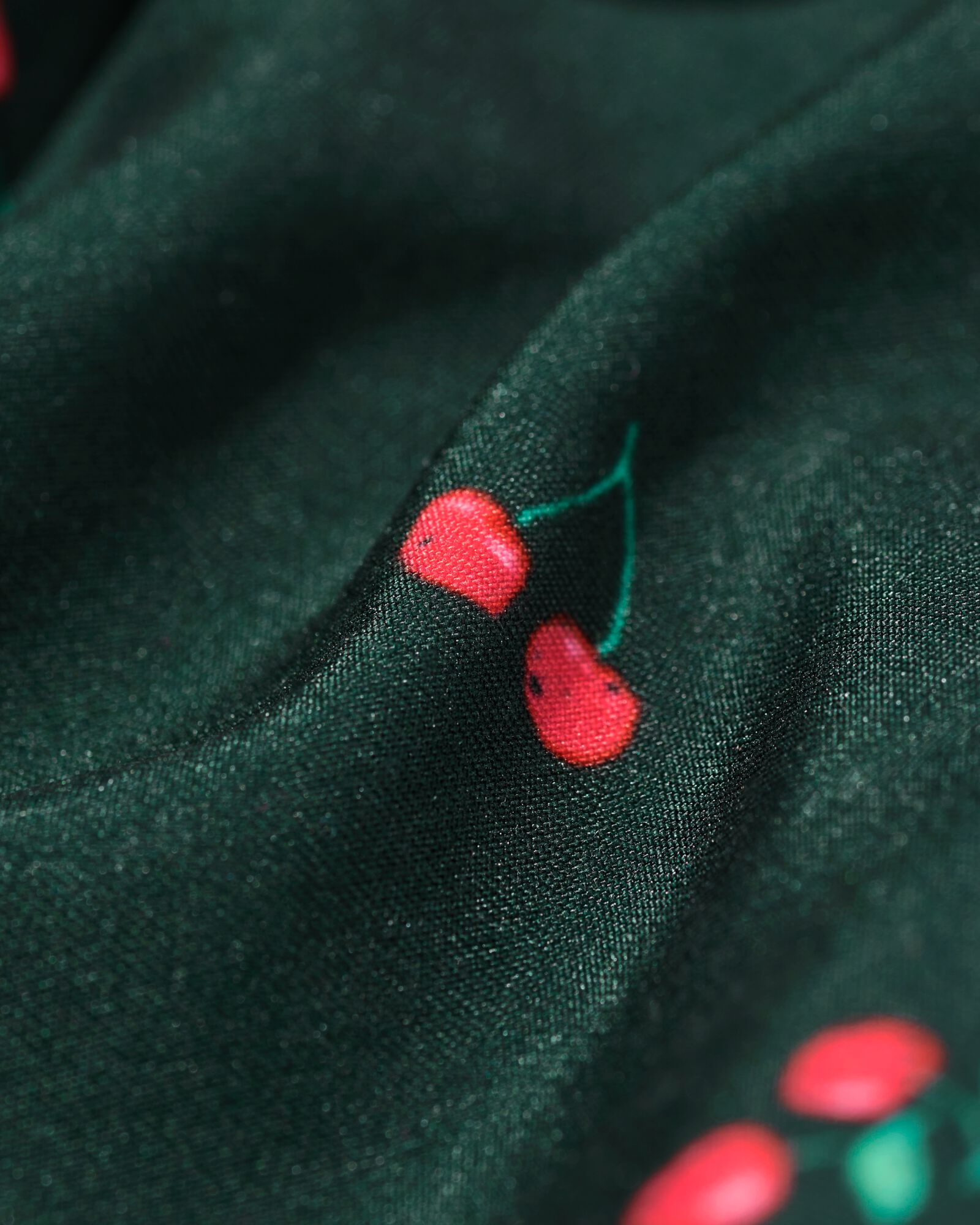 Herren-Badehose Pieter, Kirschen dunkelgr&uuml;n dunkelgr&uuml;n - 22100140DARKGREEN - HEMA