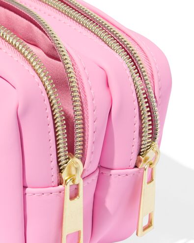 etui roze dubbele rits  - 14460080 - HEMA