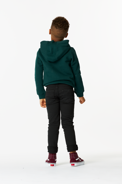 pantalon jogdenim enfant modèle skinny noir - 1000028769 - HEMA