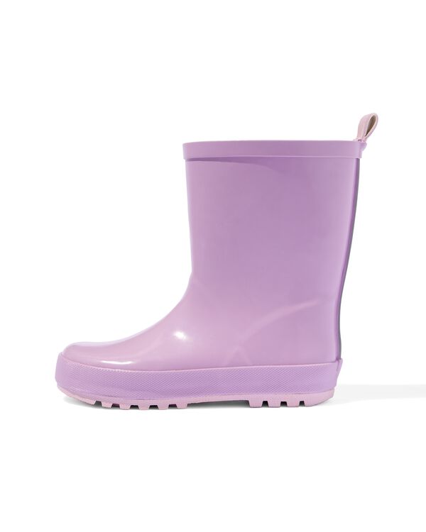 bottes de pluie enfant caoutchouc violet clair violet violet - 18440220PURPLE - HEMA