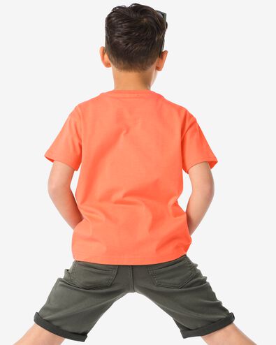 kinder t-shirt  oranje 158/164 - 30791584 - HEMA