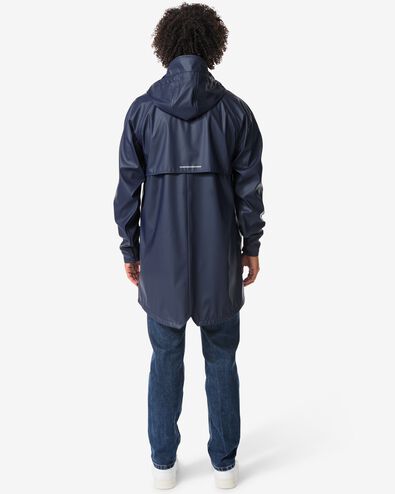 regenjas voor volwassenen blauw blauw - 34450550BLUE - HEMA