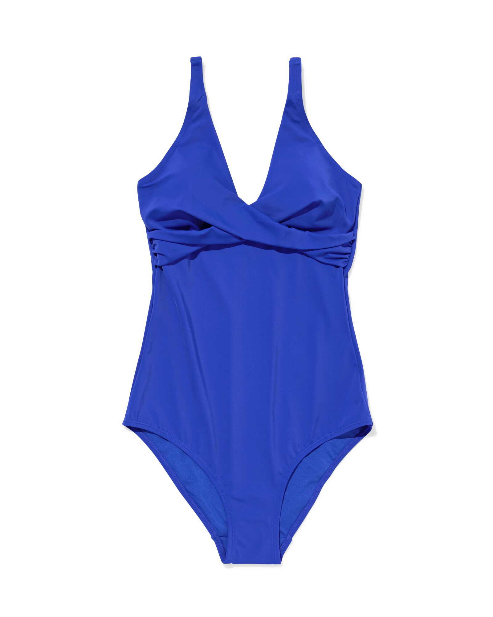 damesbadpak control blauw - 22352280BLUE - HEMA