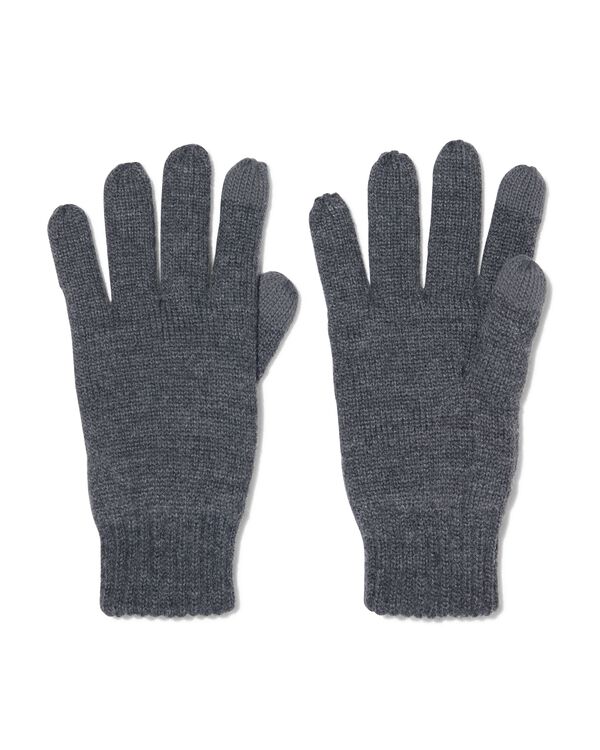 gants homme gris chiné gris chiné - 1000011681 - HEMA