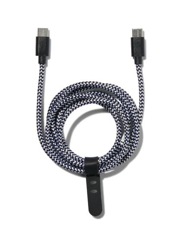 c&acirc;ble chargeur USB-C/USB-C 2.0 1.5m - 39630176 - HEMA