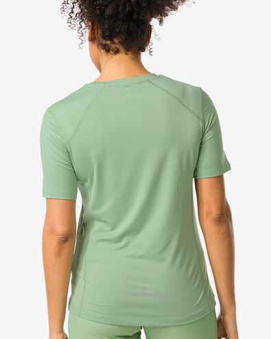 Damen-Sportshirt hellgrün XL - 36030391 - HEMA