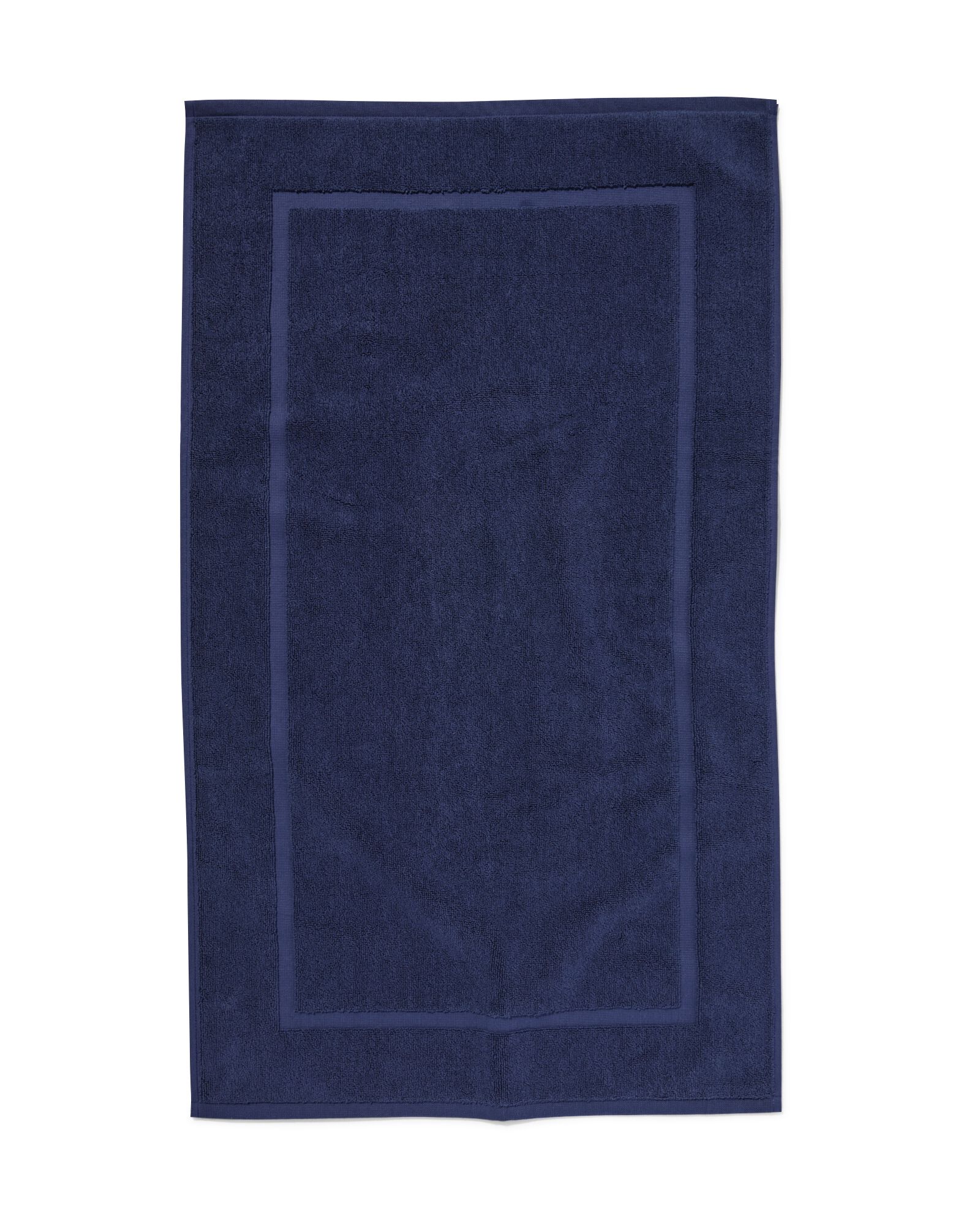 HEMA Tapis De Bain 50x85 Qualité Épaisse Bleu Nuit (bleu nuit)