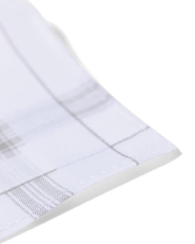 3 mouchoirs gris 40x40 - 1400002 - HEMA