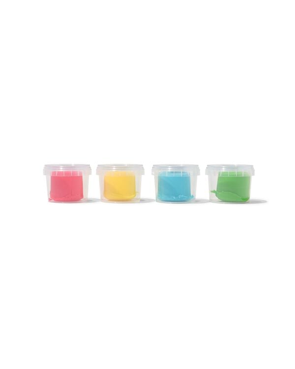 4er-Pack Knete, Pastellfarben - 15930036 - HEMA