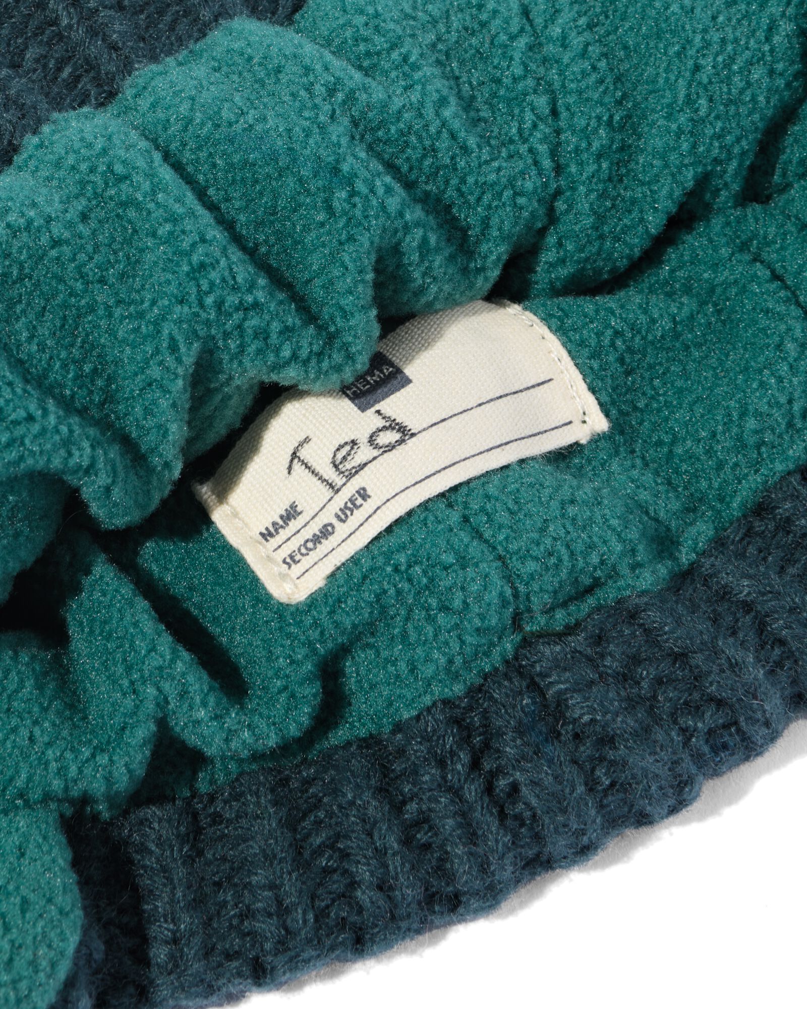 Gestreifte Babym&uuml;tze mit Bommel bunt - 33270340MULTI - HEMA