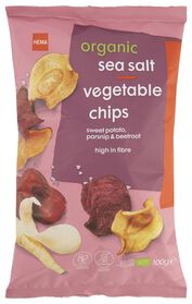 chips de légumes au sel marin bio 100g - 10661143 - HEMA