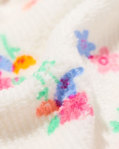 pull b&eacute;b&eacute; velours c&ocirc;tel&eacute; fleurs &eacute;cru &eacute;cru - 33058270ECRU - HEMA