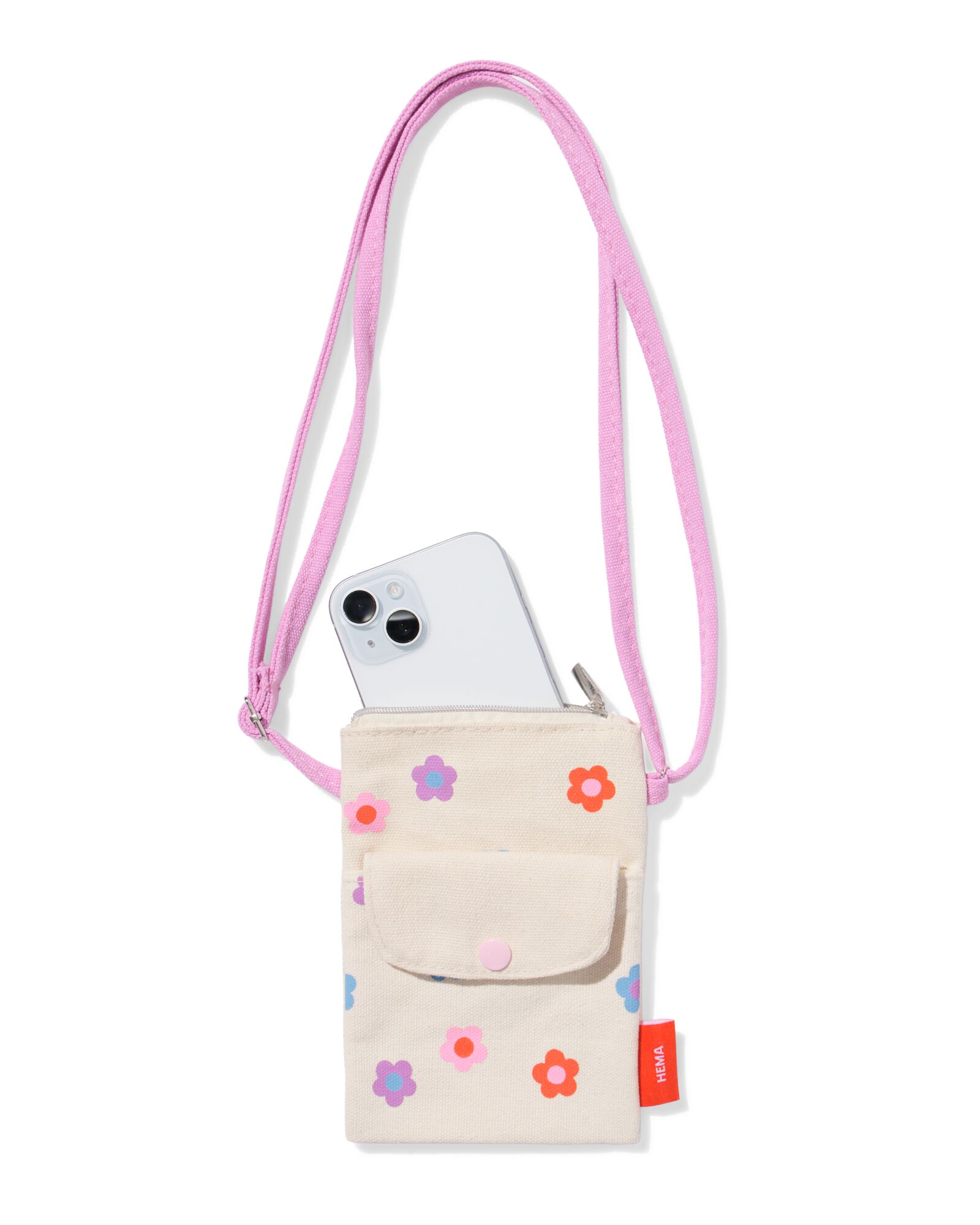 Handytasche, Blume - 61130118 - HEMA