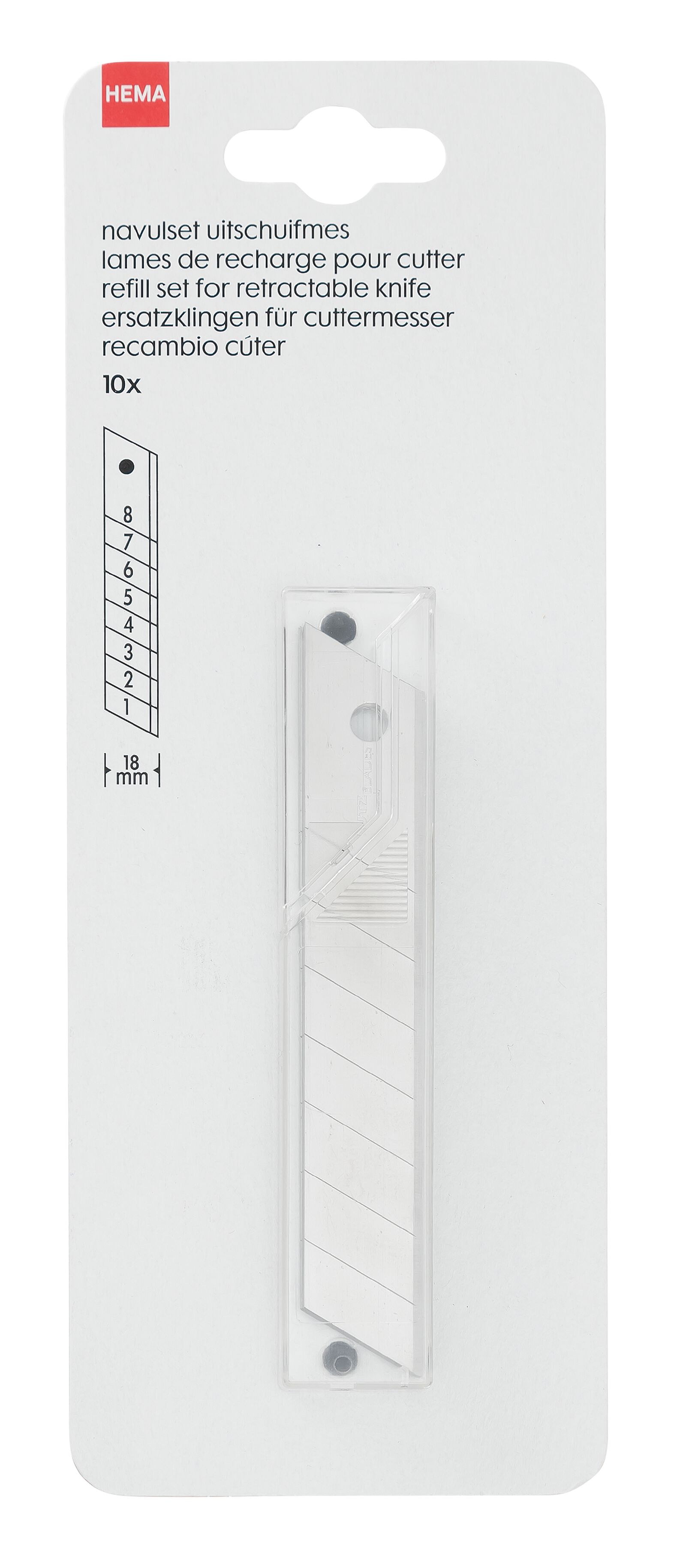 recharge cutter r&eacute;tractable - 81040112 - HEMA