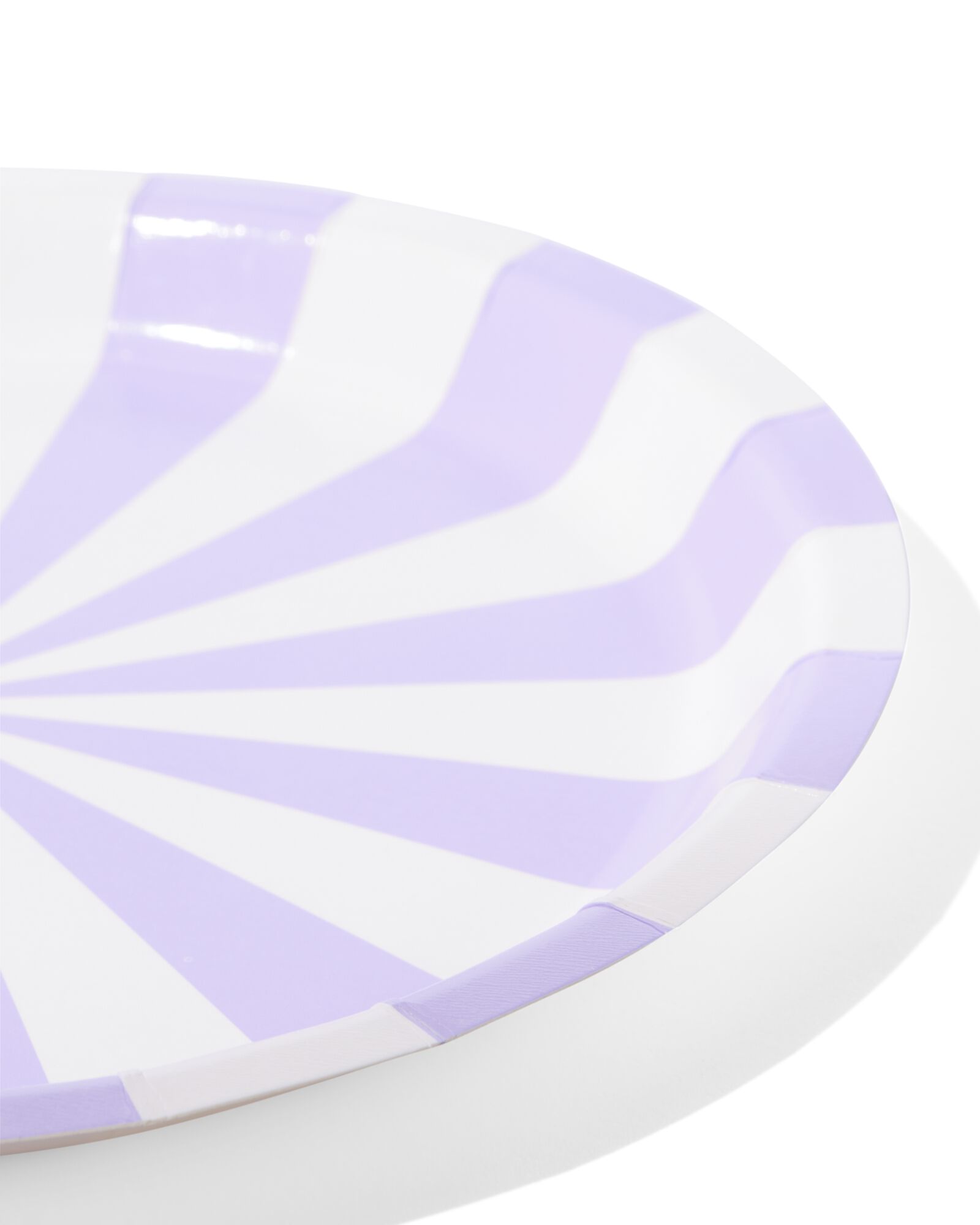 papieren bord &Oslash;22.5cm kleur - 8 stuks - 14250082 - HEMA