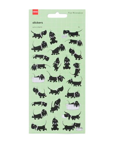 feuilles d'autocollants Takkie - lot de 2 - 15900557 - HEMA