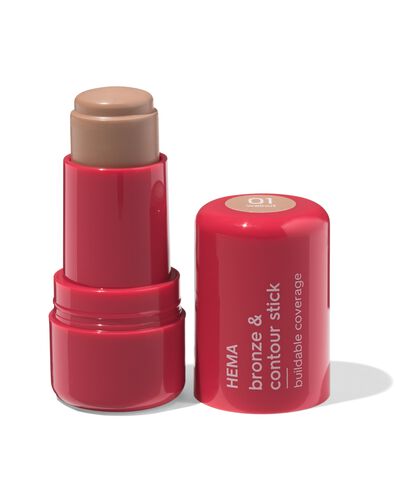 bronze & contour stick 01 walnut - 11290440 - HEMA